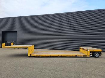 EKW KUIP / LOWBED / STEERING AXLE / TIEFBETT